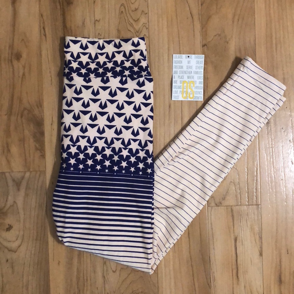 ⭐️NWT⭐️ American Dreams star ombré OS leggings